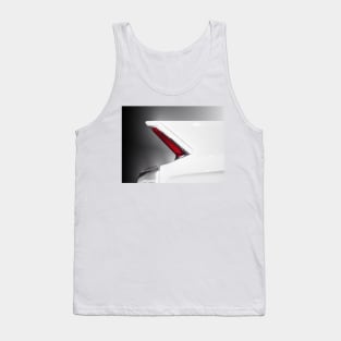 American classic car Deville 1962 tail fin abstract Tank Top